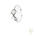 Bracelet — Bow, silver